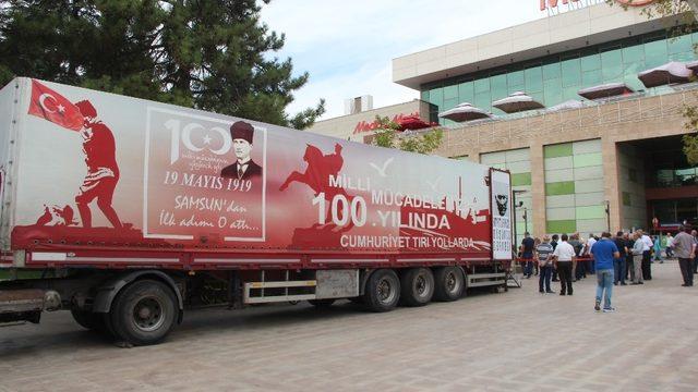 Cumhuriyet Tırı Malatya’da