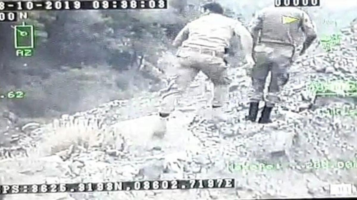 Hatay'da 2 askerin şehit olduğu kazanın g&ouml;r&uuml;nt&uuml;leri!