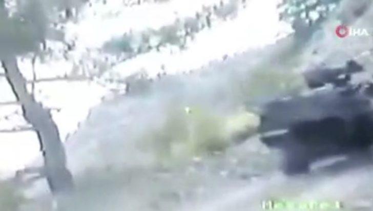 Hatay'da 2 askerin şehit olduğu kazanın görüntüleri! G1