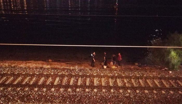 İzmir'de korkunç olay! Balık tutan adama tren çarptı!
