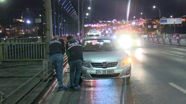 Haliç Köprüsü'nde otomobilin çarptığı yaya öldü