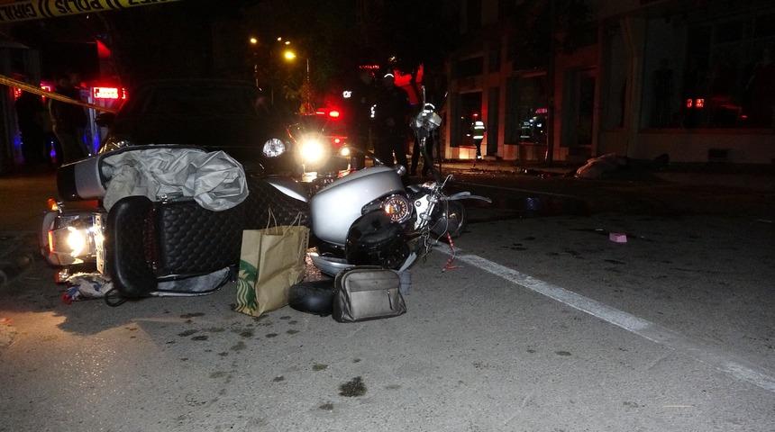 Isparta’da motosiklet kazası! 1 ölü, 1 yaralı