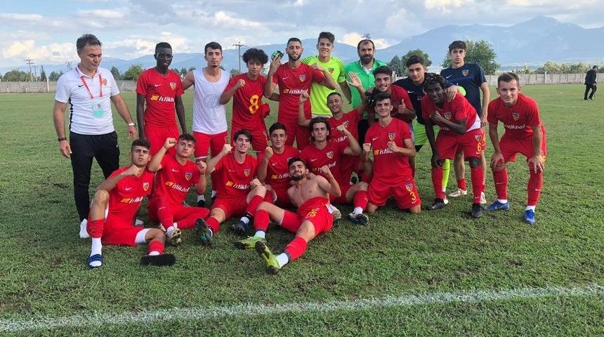 Kayserispor U19 takımı 3 hafta sonra kazandı
