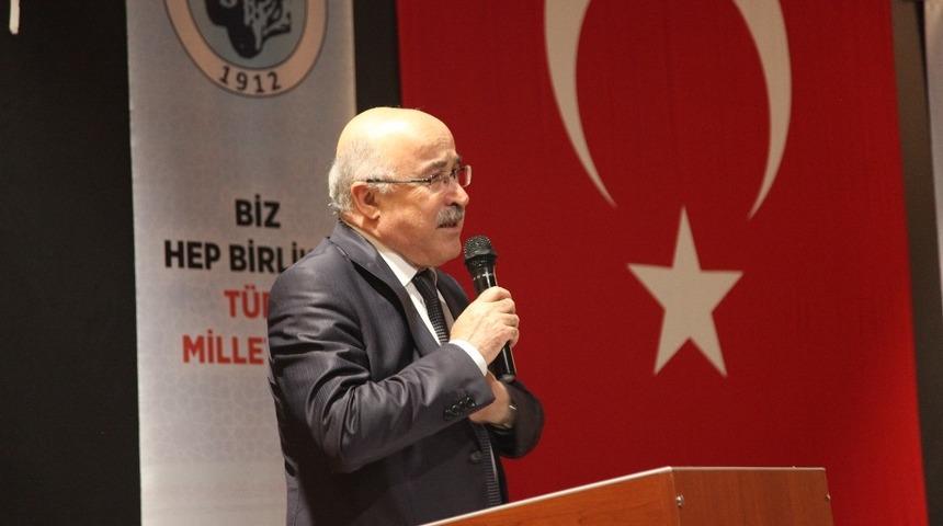 T&uuml;rk Ocakları Genel Başkanı Prof. Dr. Mehmet &Ouml;z Ahlat&rsquo;ta