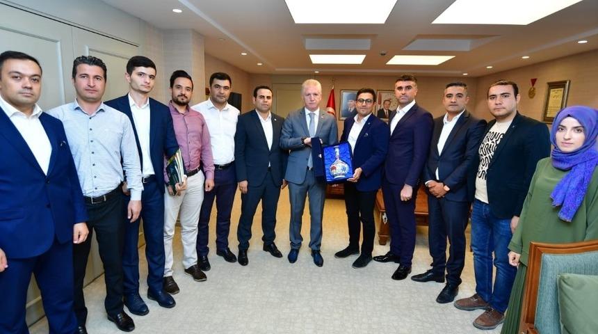 T&Uuml;GVA Gaziantep il y&ouml;netimden ziyaret
