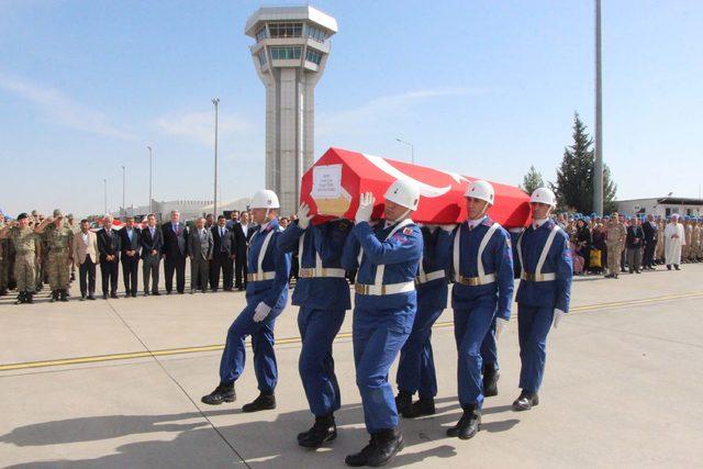 Kazada şehit olan Uzman Çavuş törenle memleketine uğurlandı