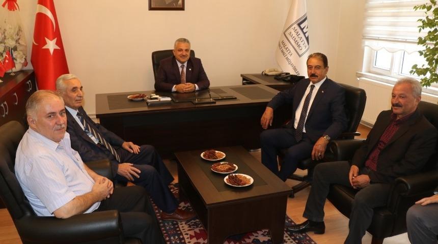 Esnaf temsilcilerinden Boyraz’a hayırlı olsun ziyaret