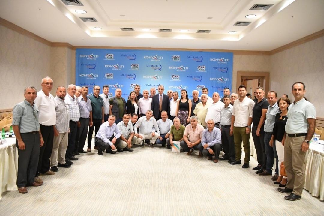 Başkan Esen, muhtarlarla bir araya geldi