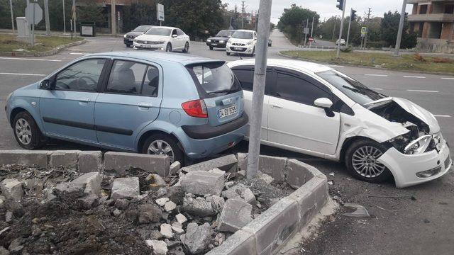 Samsun’da trafik kazası: 2 yaralı