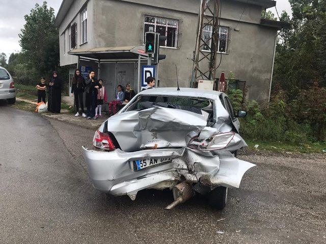 Samsun’da trafik kazası: 7 yaralı