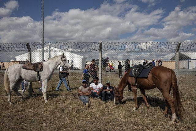 Etnospor'un son gününde atlı spor gösterilerine yoğun ilgi 