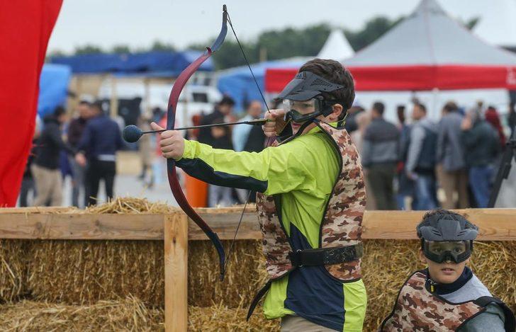 Bilal Erdoğan ile Berat Albayrak'ın oğulları okçuluk mücadelesinde G2