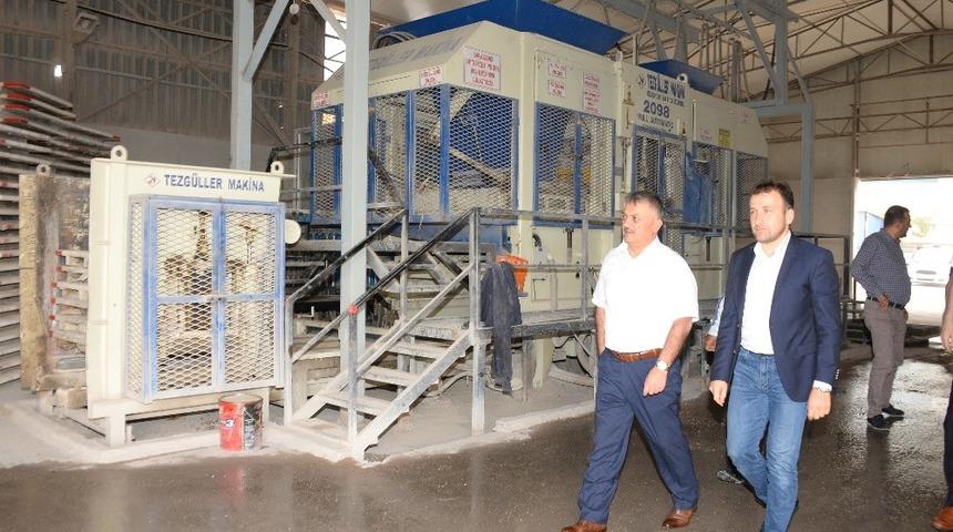 Vali Yazıcı, Bandırma&rsquo;da sanayi kuruluşlarını ziyaret etti