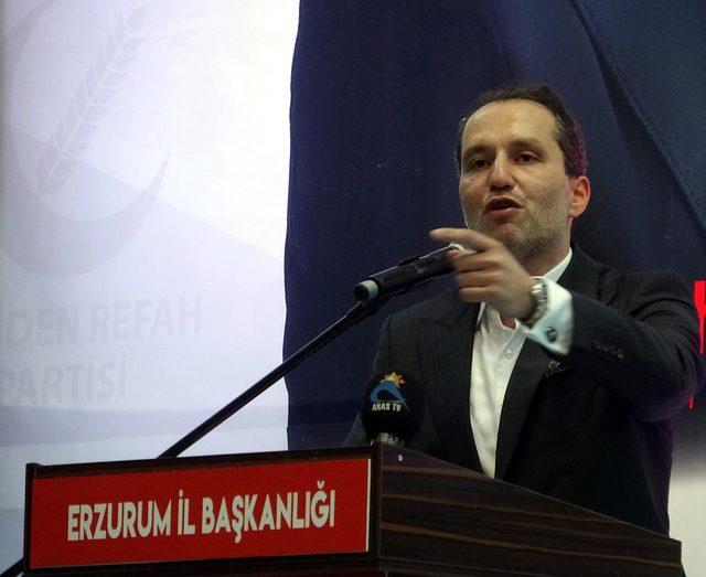 Fatih Erbakan: CHP, genetik özelliğini yerine getiriyor