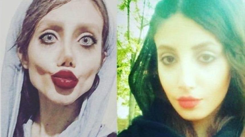 'İranlı Angelina Jolie' tutuklandı!