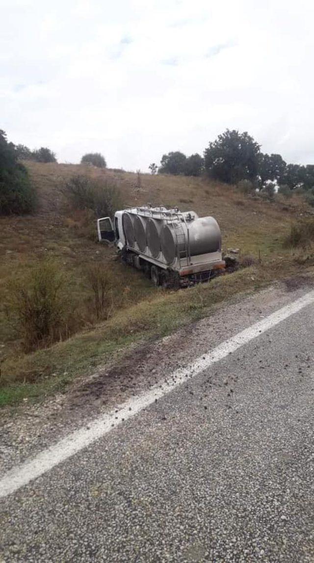 Demirci’de trafik kazası: 1 ölü