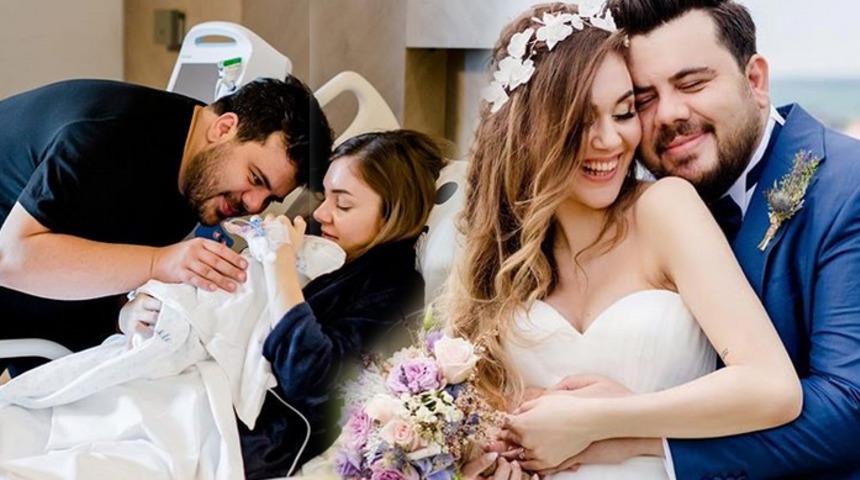 Berfu-Eser Yenenler'in bebeği Kuzey d&uuml;nyaya geldi