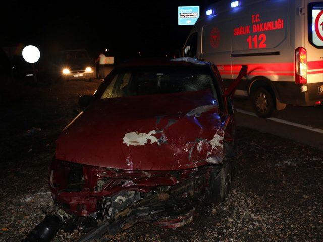 Bolu'da iki otomobil çarpıştı: 6 yaralı