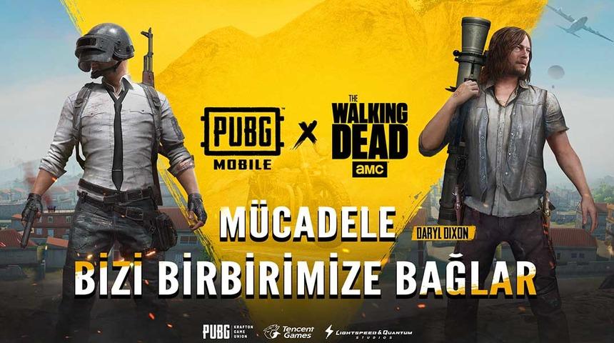 The Walking Dead Karakterleri PUBG MOBILE’a Geliyor