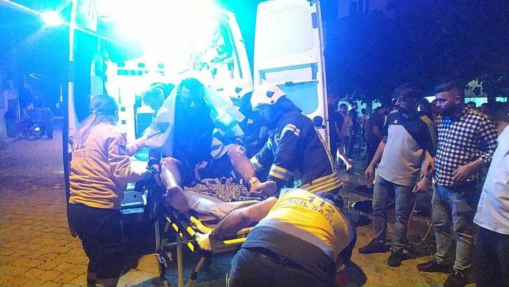 Manisa'da sokak ortasında dehşet! Üzerine benzin döküp kendini yaktı! G2