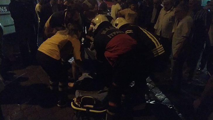 Manisa'da sokak ortasında dehşet! Üzerine benzin döküp kendini yaktı! G4