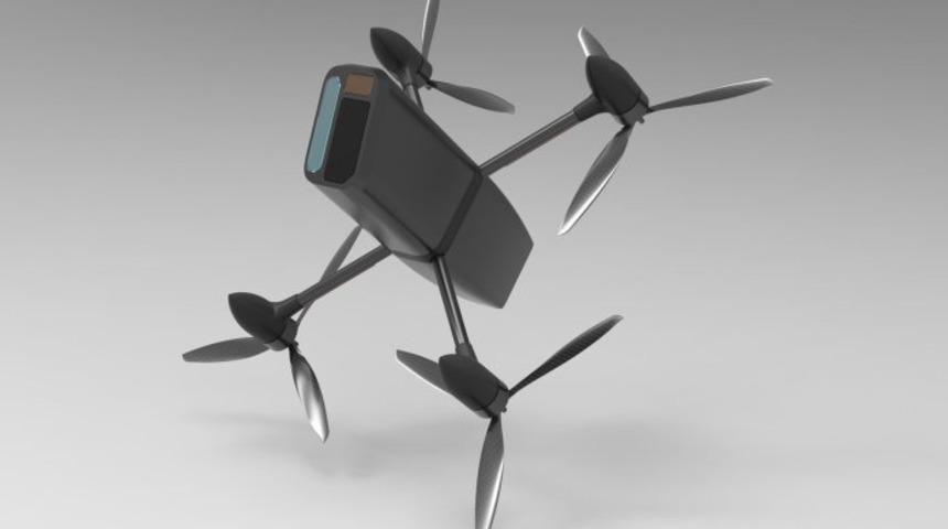 Drone’ları düşüren bir savunma Drone’u geliştirdiler 