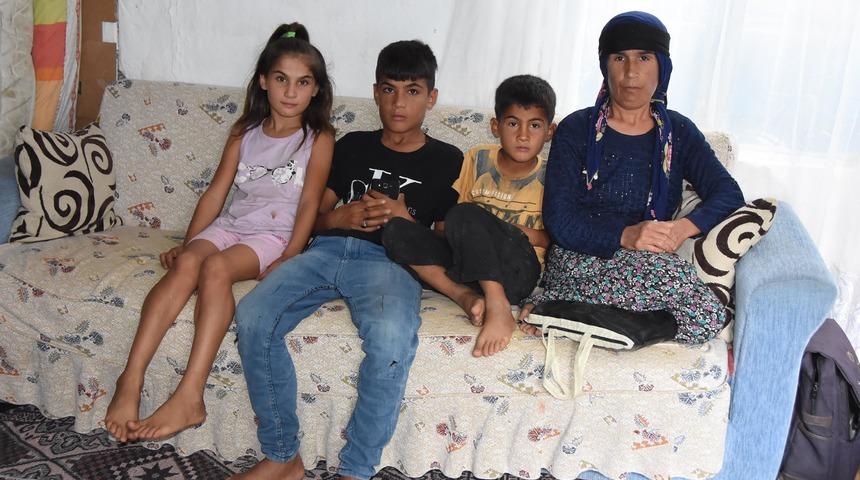 Eşini ve kızını kaybeden Birsen T&uuml;rkmen, 5 &ccedil;ocuğu ile yaşam savaşı veriyor