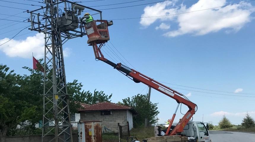 Trakya&rsquo;daki aydınlatma sistemi yenilendi