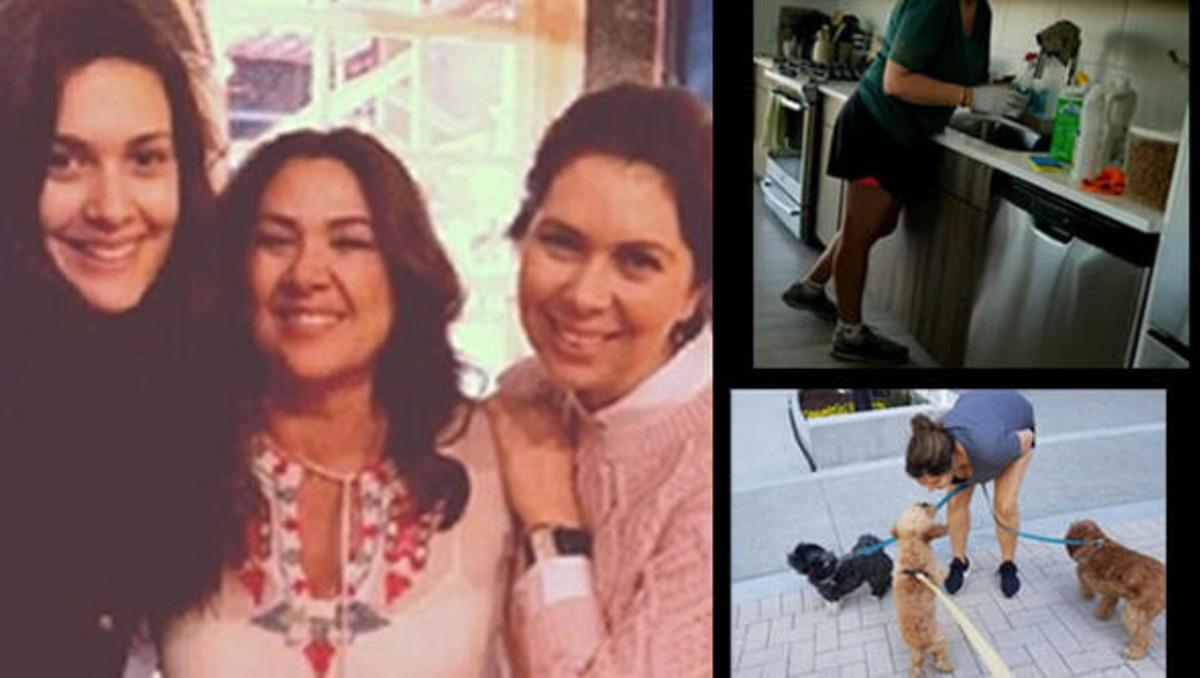 Berg&uuml;zar Korel'in ablası Zeynep Korel Amerika'da evlere temizliğe gidiyor