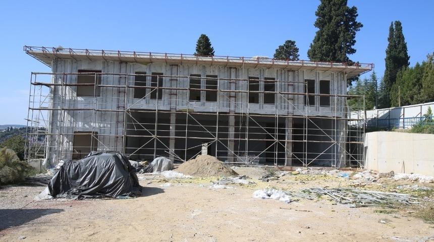 Bağ&ccedil;eşme itfaiye binasında ısı yalıtım &ccedil;alışmaları başladı