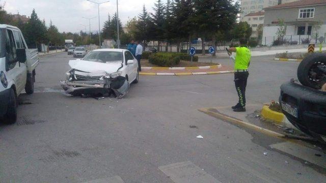 Çorum’da trafik kazası: 3 yaralı