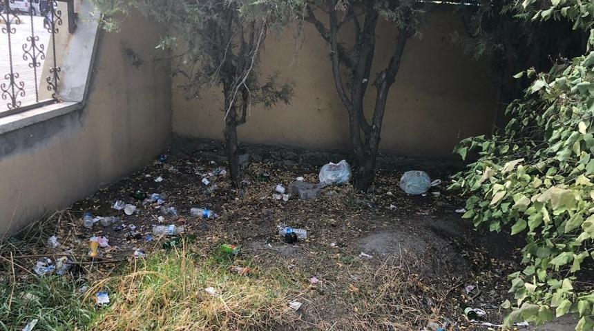 Kağızman&rsquo;da şehitlerin adı verilen parkın durumu i&ccedil;ler acısı