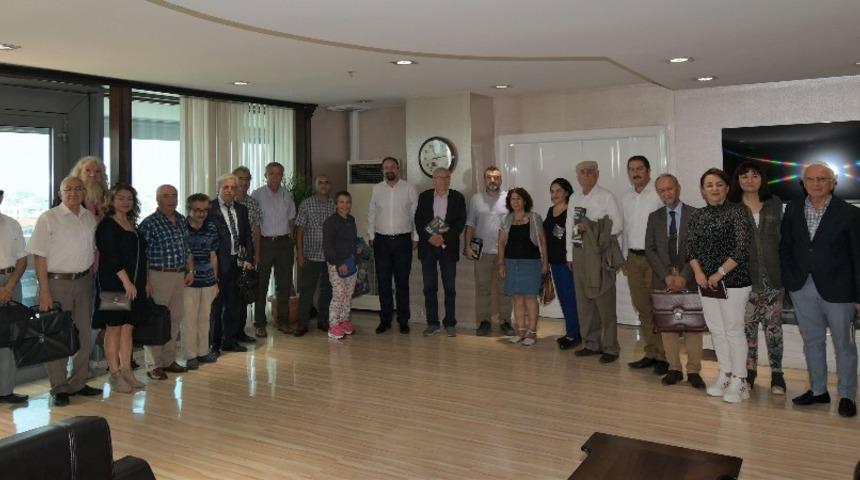 &Ccedil;iğlili sanat&ccedil;ıları buluşturan ziyaret