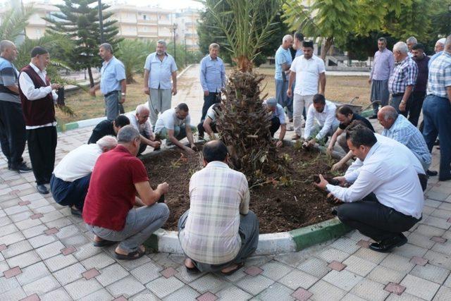 Tarsus Müftülüğü’nden fidan dikimi