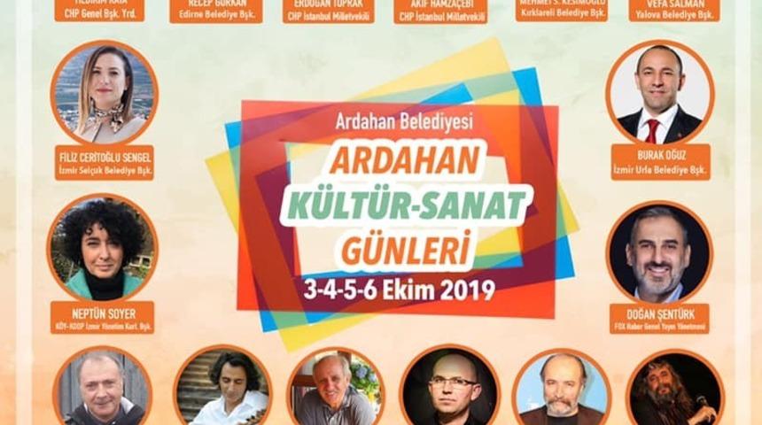 Ardahan&rsquo;da k&uuml;lt&uuml;r-sanat g&uuml;nleri