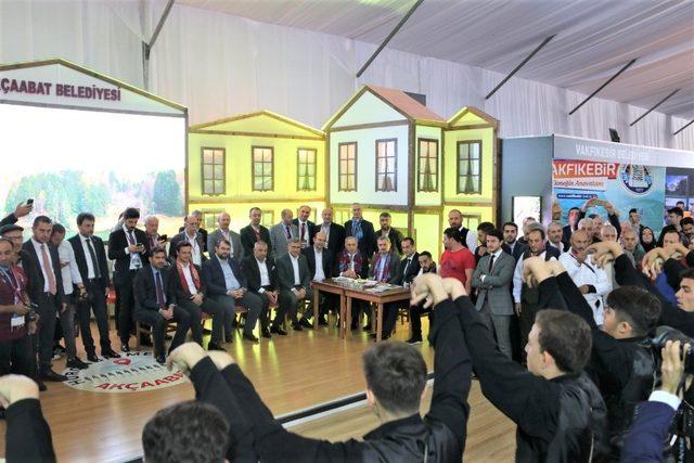 Trabzon Tanıtım Günleri’nde Akçaabat Belediyesi’nin standı yoğun ilgi gördü