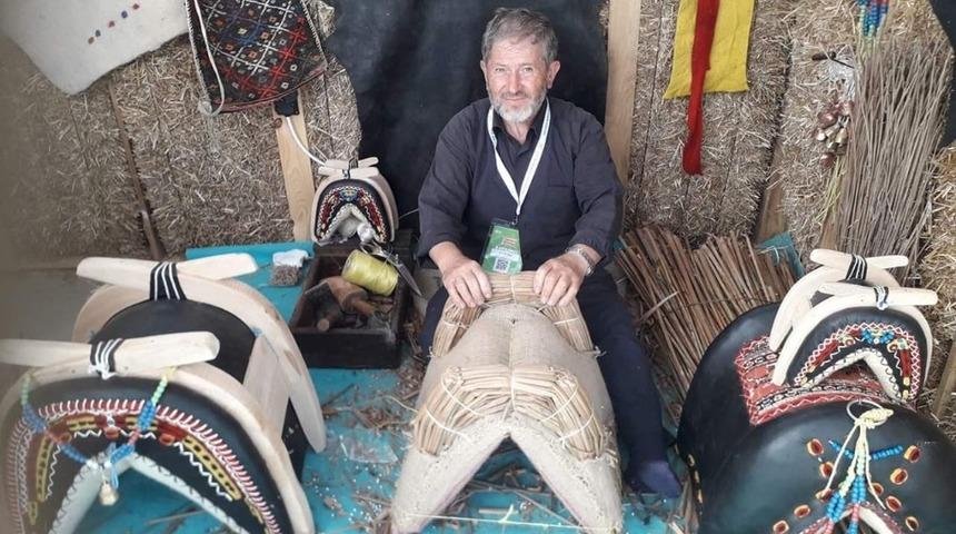 47 yıllık semerci İstanbul&rsquo;da Kula&rsquo;yı temsil etti