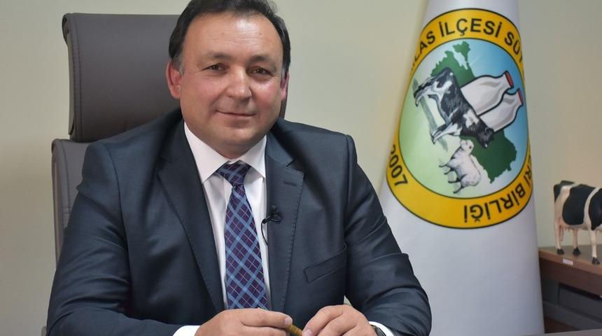 Milas S&uuml;t Birliği Başkanı Gezgin; &ldquo;&Ccedil;iğ s&uuml;t referans fiyatı &uuml;reticimize nefes aldıracak&rdquo;