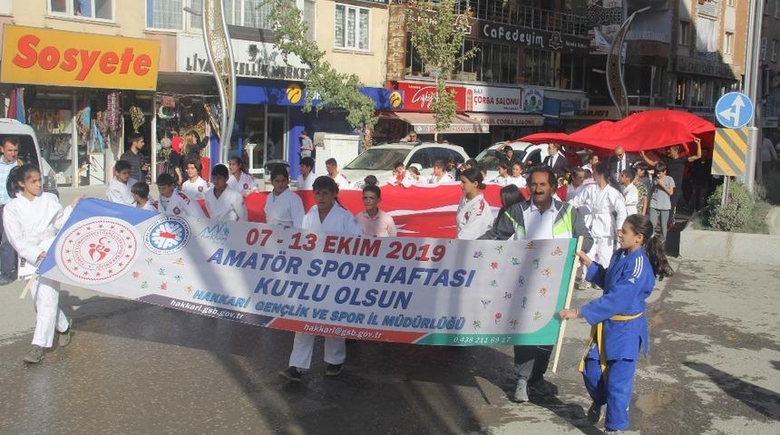 Hakkari&rsquo;de &lsquo;Amat&ouml;r Spor Haftası&rsquo; etkinlikleri