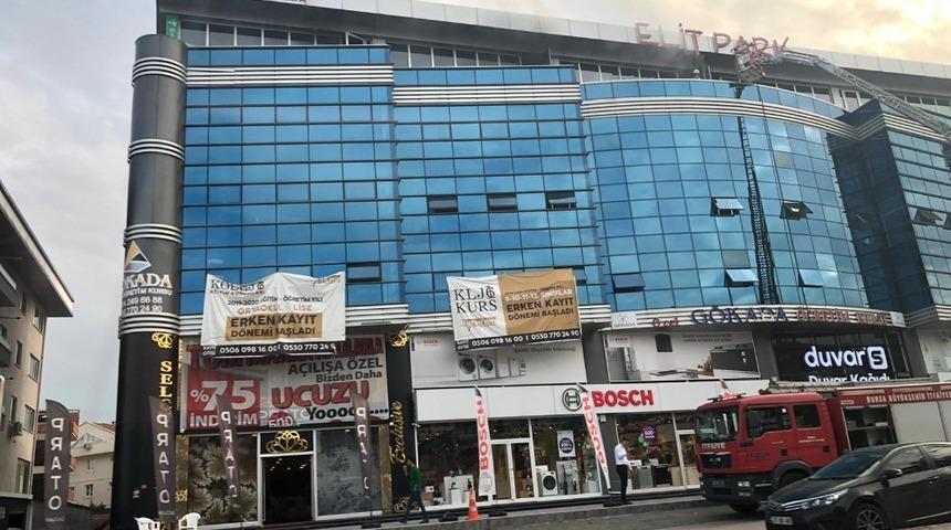 Bursa&rsquo;da AVM&rsquo;de &ccedil;ıkan yangın korkuttu