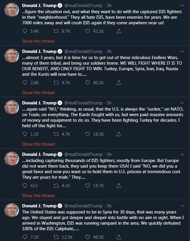trump tweets