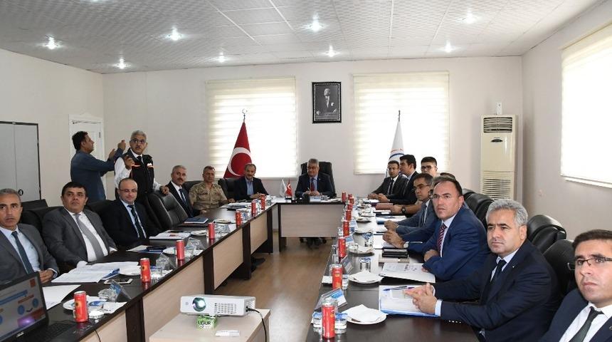 Afet ve acil durum koordinasyon kurulu toplandı