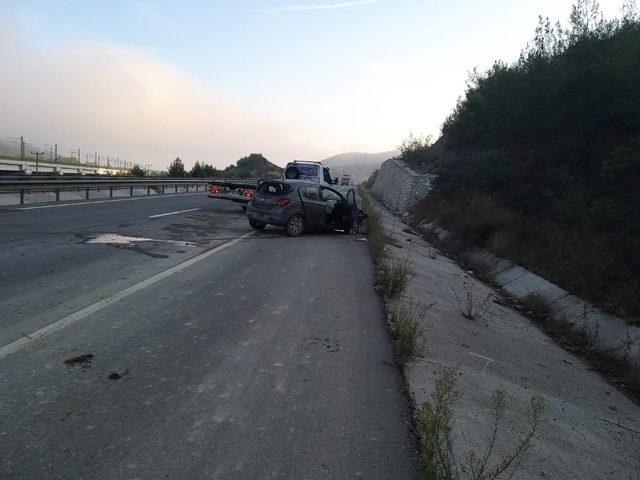 Bilecik’te trafik kazası: 2 yaralı