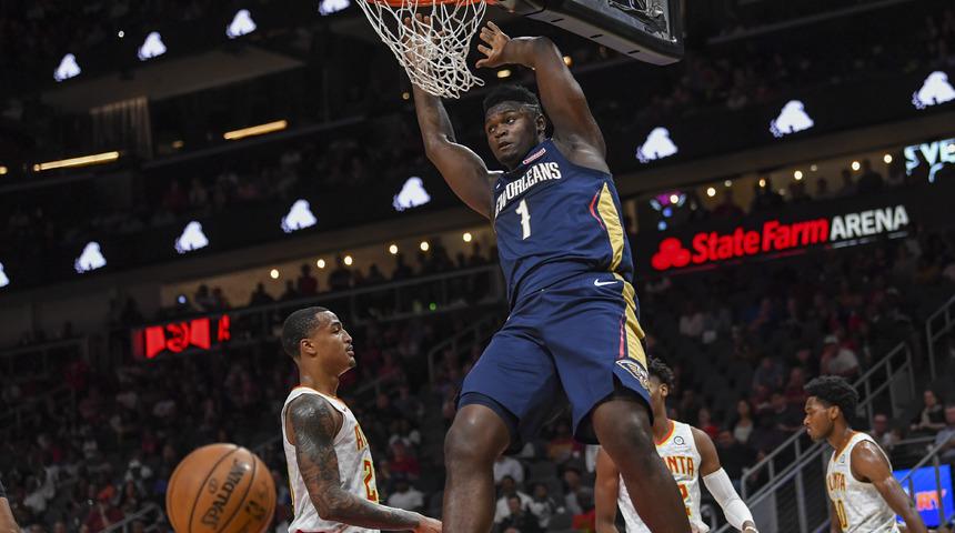 Zion Williamson ilk kez New Orleans Pelicans forması giydi