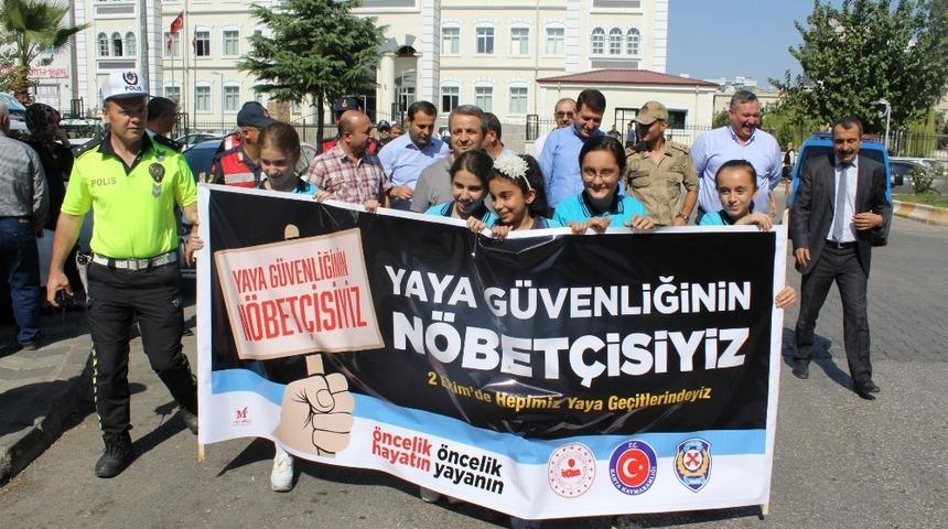 Kahta’da “Yaya güvenliğinin nöbetçisiyiz” etkinliği