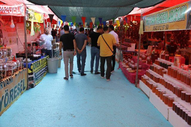 Kızıltepe’de yöresel organik ürün pazarı