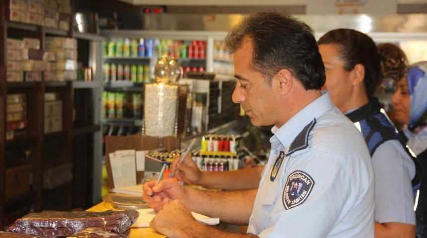 Zabıtadan işyerlerine ruhsat denetimi