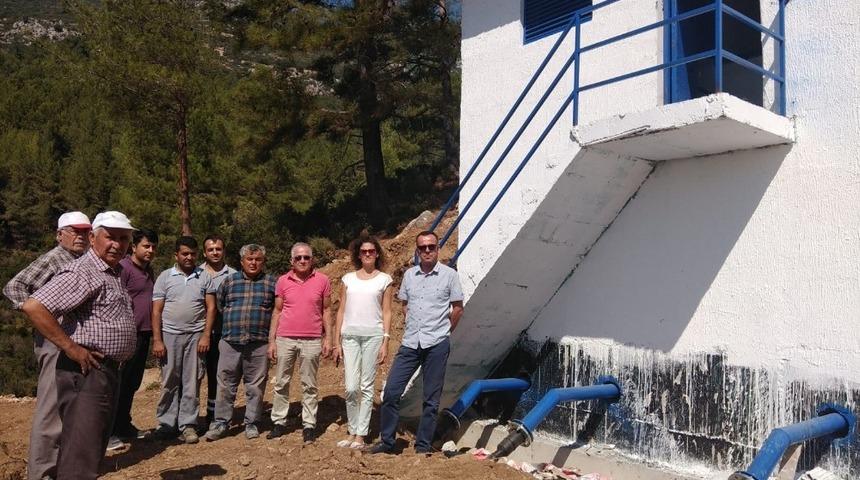 Kaş Kozağaç’ın içme suyu sorunu çözüldü