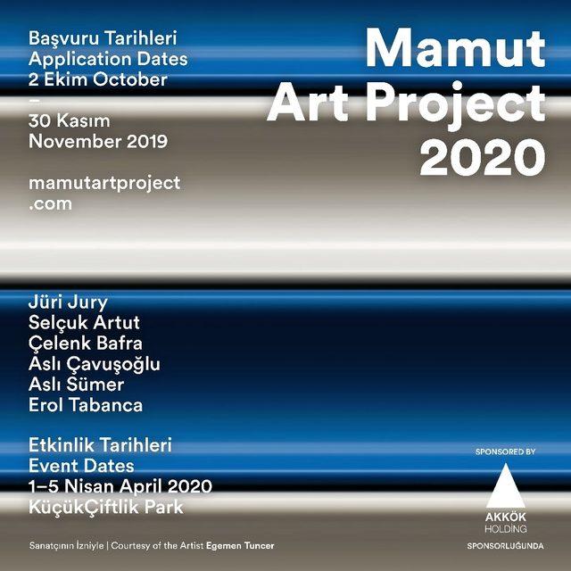 Mamut Art Project 2020 için başvurular başladı