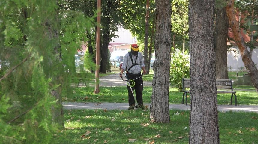 Yeşil alanlarda revizyon &ccedil;alışmaları başlatıldı